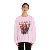 Black Santa 56 Unisex Heavy Blend™ Crewneck Sweatshirt