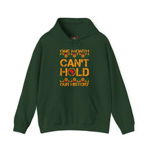 Load image into Gallery viewer, One Month Can&#39;t Hold Our History Heavy Blend Unisex Hoodie
