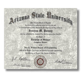 Custom Diploma Blanket