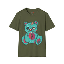 Load image into Gallery viewer, Button Eye Bear Unisex Softstyle T-Shirt
