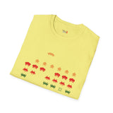 Game Over Vintage Alien T Shirt, Retro UFO Graphic Tee, Space Streetwear Shirt