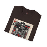 Vader Spades Card Retro Space T Shirt, Vintage Sci Fi Graphic Tee, Galaxy Shirt