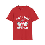 Rolling Stoned Funny Weed T Shirt, Cannabis Graphic Tee, 420 Stoner Shirt
