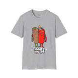 Blunt & Lighter Homies for Life Funny Weed T Shirt, Cannabis Graphic Tee, 420 Stoner Shirt