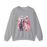 Black Santa 13 Unisex Heavy Blend™ Crewneck Sweatshirt