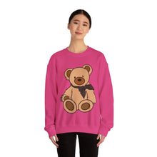 Load image into Gallery viewer, Brown Scarf Teddy Bear Sweatshirt
