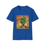 Samurai Toad Warrior Japanese Samurai T Shirt, Asian Graphic Tee, Bushido Warrior Shirt