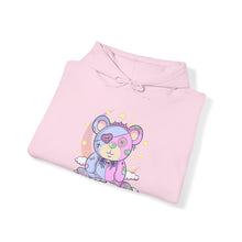 Load image into Gallery viewer, Pink Blue Pastel Teddy Bear Hoodie
