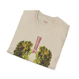 Weed Lungs Funny Weed T Shirt, Cannabis Graphic Tee, 420 Stoner Shirt