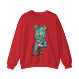 Bloody Knife Teddy Bear Sweatshirt