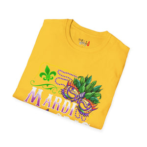 Mardi Gras Masks Unisex Softstyle T-Shirt