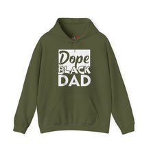 Load image into Gallery viewer, Dope Black Dad Unisex Heavy Blend Hoodie
