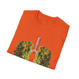 Weed Lungs Funny Weed T Shirt, Cannabis Graphic Tee, 420 Stoner Shirt