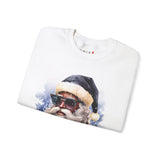 Black Santa 5 Unisex Heavy Blend™ Crewneck Sweatshirt