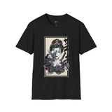 Warrior Fem Japanese Samurai T Shirt, Asian Graphic Tee, Bushido Warrior Shirt