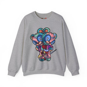 Twin Heads Teddy Bear Sweatshirt