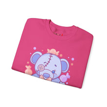 Load image into Gallery viewer, Pastel Baby Blue Teddy Bear Sweatshirt
