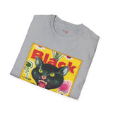 Black Cat Firecrackers Funny T Shirt Relatable Meme Tee Sarcastic Humor Graphic Shirt