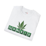 CaNNabIS Funny Weed T Shirt, Cannabis Graphic Tee, 420 Stoner Shirt