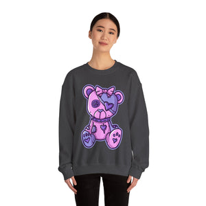 Button Eye Teddy Bear Sweatshirt