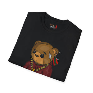 Drippy Bear Unisex Softstyle T-Shirt