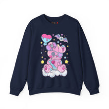 Load image into Gallery viewer, Doughnut Heart Teddy Bear Sweatshirt
