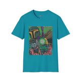 Bounty Hunter Blaster Retro Space T Shirt, Vintage Sci Fi Graphic Tee, Galaxy Shirt