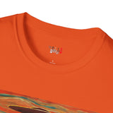 The Scream Van Gogh Alien T Shirt for Men/Women, Funny UFO Shirt, Sci Fi Graphic Tee