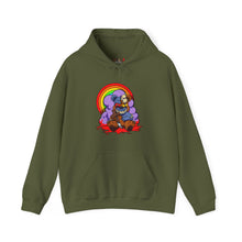 Load image into Gallery viewer, Bloody Knife Teddy Bear Hoodie
