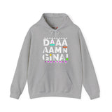 Dope Black Mom Martin Font Heavy Blend Unisex Hoodie