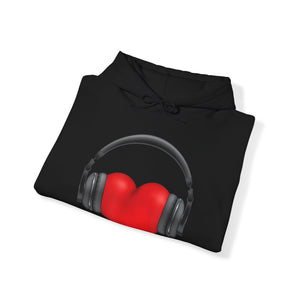 Heart Music Heavy Blend Unisex Hoodie