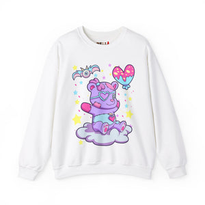 Happy Balloon Teddy Bear Sweatshirt