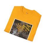 The Tower XVI Tarot Card T Shirt, Mystic Graphic Tee, Spiritual Shirt