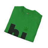 hi Funny Weed T Shirt, Cannabis Graphic Tee, 420 Stoner Shirt