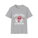 Rolling Stoned Funny Weed T Shirt, Cannabis Graphic Tee, 420 Stoner Shirt