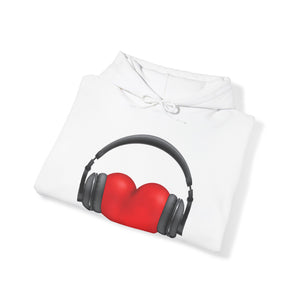 Heart Music Heavy Blend Unisex Hoodie