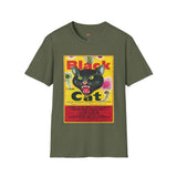 Black Cat Firecrackers Funny T Shirt Relatable Meme Tee Sarcastic Humor Graphic Shirt