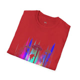 Dino Abduction Alien T Shirt for Men/Women, Funny UFO Shirt, Sci Fi Graphic Tee