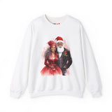 Black Santa 16 Unisex Heavy Blend™ Crewneck Sweatshirt