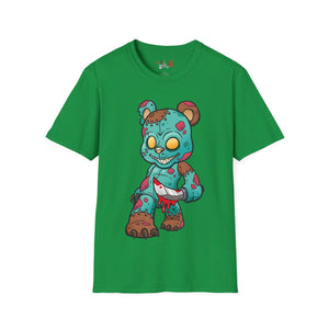 Dirty Evil Teddy Bear Unisex Softstyle T-Shirt