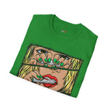 Roll Lick Smoke Funny Weed T Shirt, Cannabis Graphic Tee, 420 Stoner Shirt