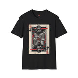 Vader Spades Card Retro Space T Shirt, Vintage Sci Fi Graphic Tee, Galaxy Shirt