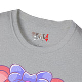 Orange Heart Eye Teddy Bear T-shirt