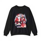Black Santa 19 Unisex Heavy Blend™ Crewneck Sweatshirt