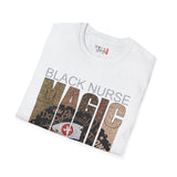 Black Nurse Magic Unisex Softstyle T-Shirt