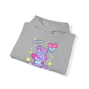 Happy Balloon Teddy Bear Hoodie