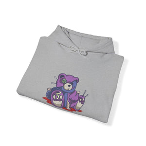 Damaged Teddy Bear Hoodie