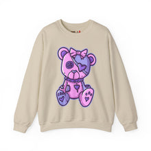 Load image into Gallery viewer, Button Eye Teddy Bear Sweatshirt
