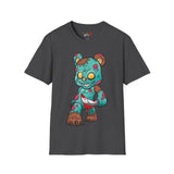 Dirty Evil Teddy Bear Unisex Softstyle T-Shirt