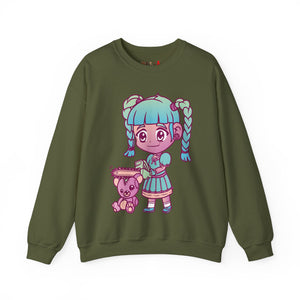 Chainsaw Girl Teddy Bear Sweatshirt